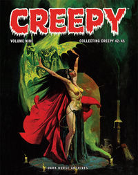 Cover image for Creepy Archives Volume 9 (hardcover collection)