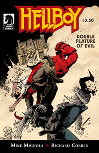 Cover image for Hellboy: Double Feature of Evil (one-shot) (Richard Corben variant cover)