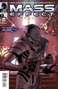 Cover image for Mass Effect: Evolution #2 (Joe Quinones cover)