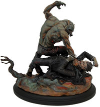Cover image for ReelArt Studios Frazetta's Dracula Meets the Wolfman Statue
