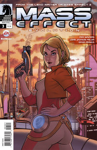 Cover image for Mass Effect: Evolution #3 (Joe Quinones variant cover)