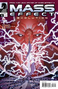 Cover image for Mass Effect: Evolution #4 (Joe Quinones cover)