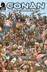 Cover image for Conan the Cimmerian #25 (Geof Darrow cover)
