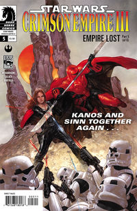 Cover image for Star Wars: Crimson Empire III—Empire Lost #5