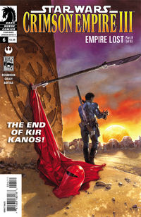 Cover image for Star Wars: Crimson Empire III—Empire Lost #6