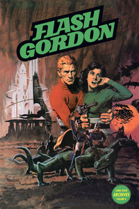 Cover image for Flash Gordon Comic Book Archives Volume 4 (hardcover collection)