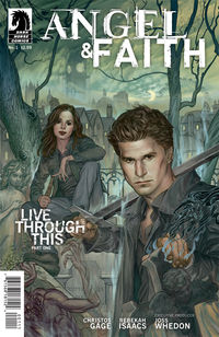 Cover image for Angel and Faith #1 (Steve Morris cover)