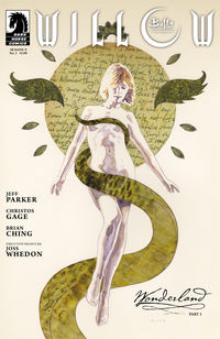 Cover image for Buffy the Vampire Slayer: Willow—Wonderland #3 (David Mack cover)