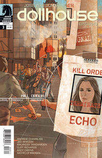 Cover image for Dollhouse: Epitaphs #3 (Phil Noto cover)