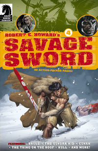 Cover image for Robert E. Howard's Savage Sword #4