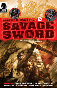 Cover image for Robert E. Howard's Savage Sword #5