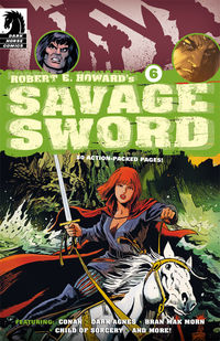 Cover image for Robert E. Howard's Savage Sword #6