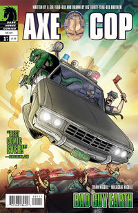 Cover image for Axe Cop: Bad Guy Earth #1