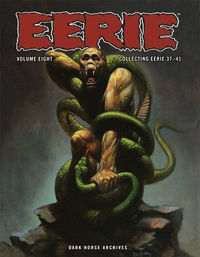Cover image for Eerie Archives Volume 8 (hardcover collection)