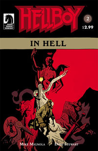 Cover image for Hellboy in Hell #2 (2nd Printing)