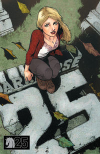 Cover image for Buffy the Vampire Slayer Season 9 #1 (Georges Jeanty 25th anniversary cover)