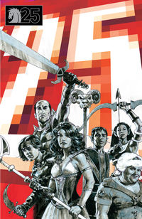 Cover image for The Guild: Bladezz (Sean Phillips 25th anniversary variant cover)