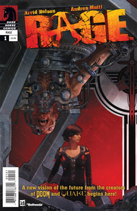 Cover image for Rage #1 (Stephan Martiniere variant cover)