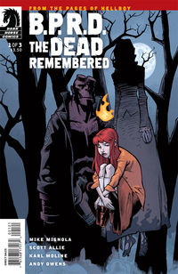 Cover image for B.P.R.D.: The Dead Remembered #1 (Karl Moline cover)