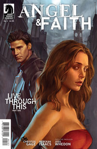Cover image for Angel and Faith #1 (Jo Chen Variant cover)
