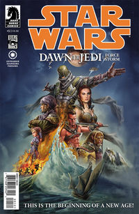 Cover image for Star Wars: Dawn of the Jedi #1 (Gonzalo Flores variant cover)