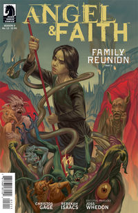 Cover image for Angel & Faith #12 (Steve Morris cover)