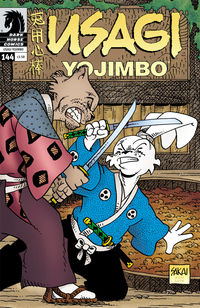 Cover image for Usagi Yojimbo #144