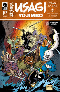 Cover image for Usagi Yojimbo #147
