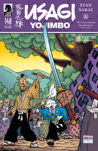 Cover image for Usagi Yojimbo #148