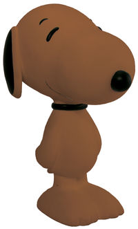 Cover image for 8” Snoopy Vinyl Figures-Brown