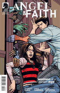 Cover image for Angel & Faith #10 (Rebekah Isaacs Variant cover)