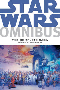Cover image for Star Wars Omnibus: Episodes I-VI—The Complete Saga TPB