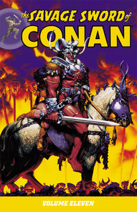 Cover image for The Savage Sword of Conan Volume 11 TPB