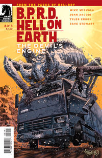 Cover image for B.P.R.D. Hell on Earth: The Devil's Engine #2