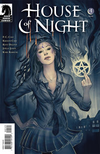 Cover image for House of Night #1 (Steve Morris variant cover)