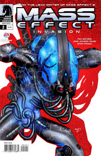 Cover image for Mass Effect: Invasion #2 (Paul Renaud variant cover)