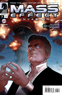 Cover image for Mass Effect: Invasion #3 (Paul Renaud Variant cover)