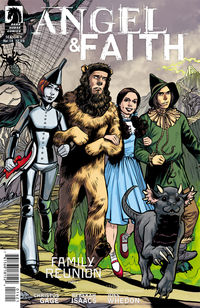 Cover image for Angel & Faith #14 (Rebekah Isaacs variant cover)