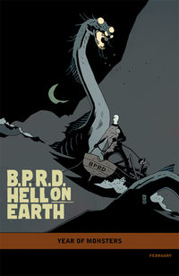 Cover image for B.P.R.D. Hell on Earth: The Long Death #1 (Mike Mignola variant cover)