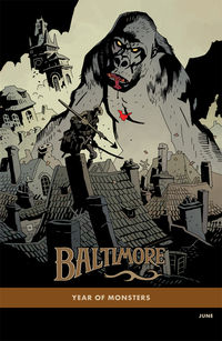 Cover image for Baltimore: Dr. Leskovar's Remedy #1 (Mike Mignola Variant cover)