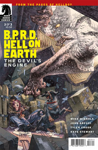 Cover image for B.P.R.D. Hell on Earth: The Devil's Engine #3 (Duncan Fegredo cover)
