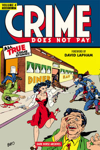 Cover image for Crime Does Not Pay Archives Vol. 4 HC