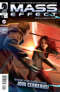 Cover image for Mass Effect: Foundation #1