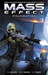 Cover image for Mass Effect: Foundation Volume 3 TPB