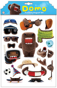 Cover image for Domo Dress up Magnet Set