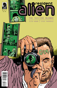 Cover image for Resident Alien: The Suicide Blonde #3