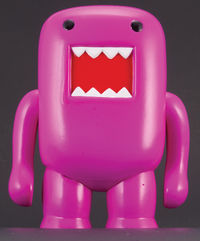 Cover image for 4” Domo Vinyl Figure: Black Light Purple