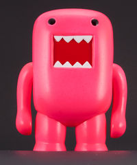 Cover image for 4” Domo Vinyl Figure: Black Light Red