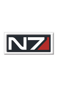 Cover image for Mass Effect: N7 Logo Embroidered Patch