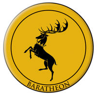 Cover image for Game of Thrones Embroidered Patch: Baratheon
